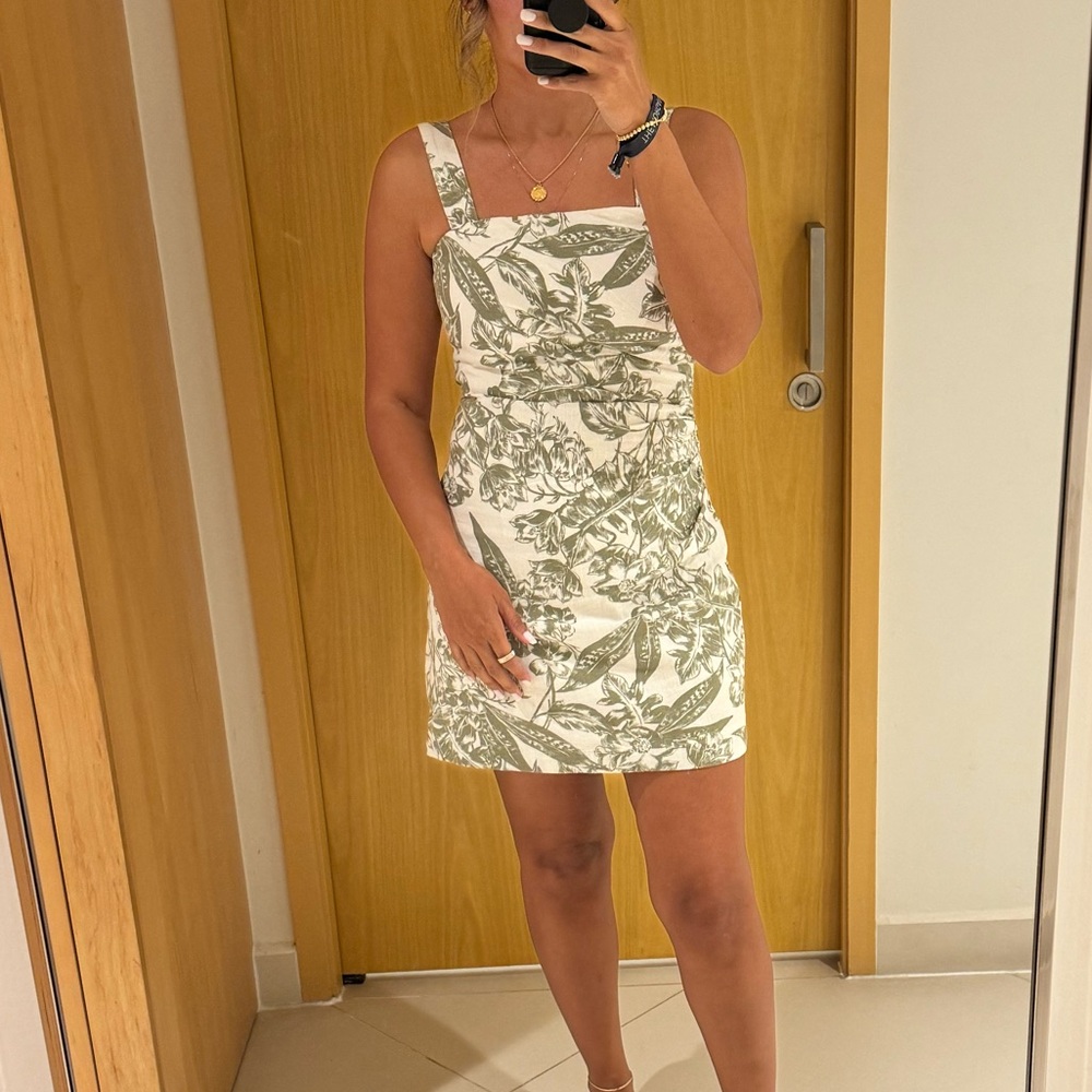 Abercrombie Linen Shift Dress Used Once